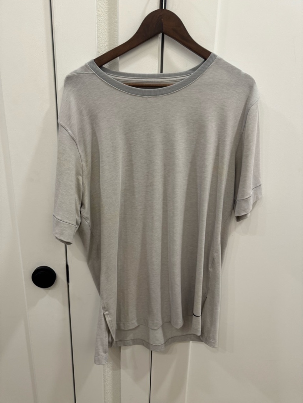 Nike Dri-FIT Heather Gray Short Sleeve Tee